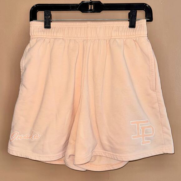 Inaka Power Men's Cotton Athletic Shorts in Salmon Pink - Size Medium - Picture 1 of 9